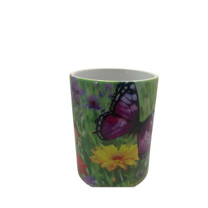 Spring Butterfly Ceramic Mug