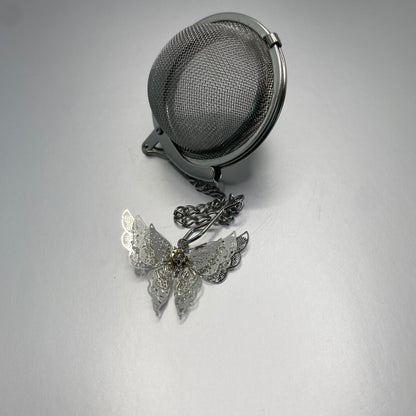 Silver Butterfly Tea Infuser