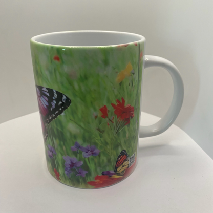 Spring Butterfly Ceramic Mug