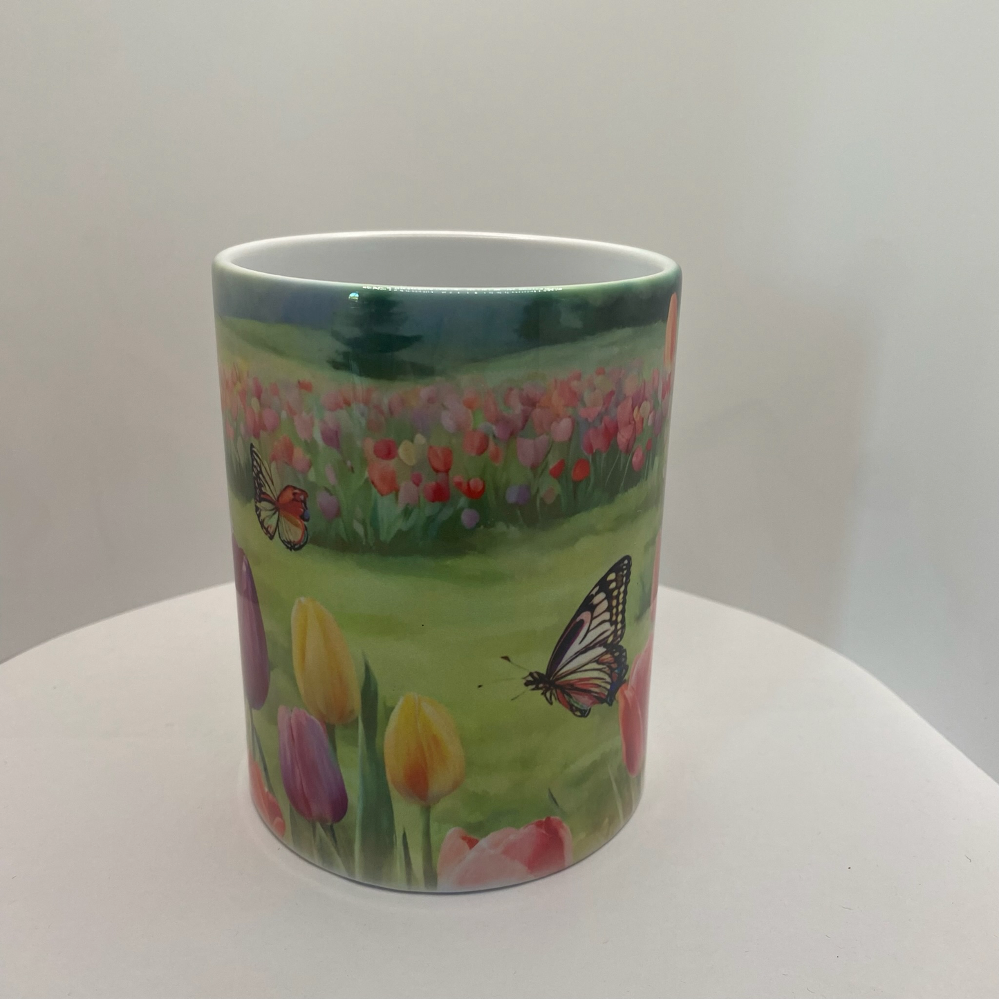 Spring Tulips Ceramic Mug