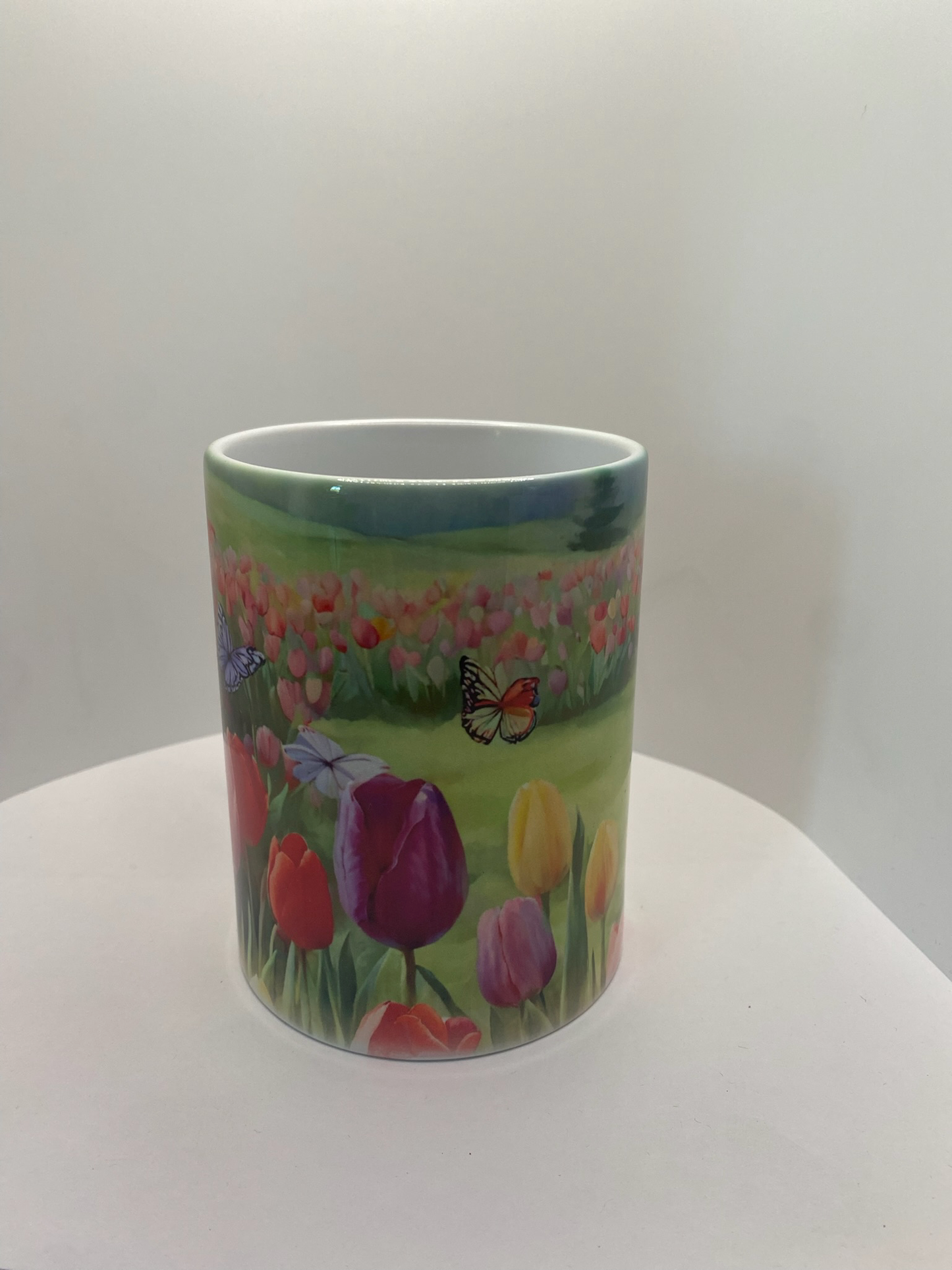 Spring Tulips Ceramic Mug